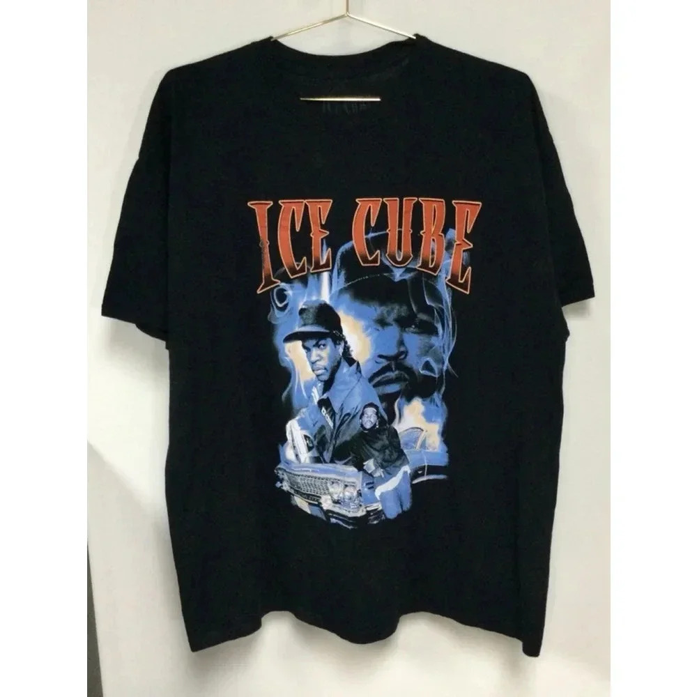 Vintage Men's Ice Cube T-Shirt 2XL Black